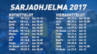 Sarjaohjelma 2017