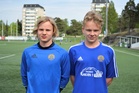 Aluejoukkueeseen päässeet Aleksi Arvela ja Oskari Virtanen pelaavat ensi viikolla Eerikkilässä.