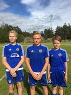 Aaro Salonen (vas.), Joel Erholm ja Miro Honkaniemi